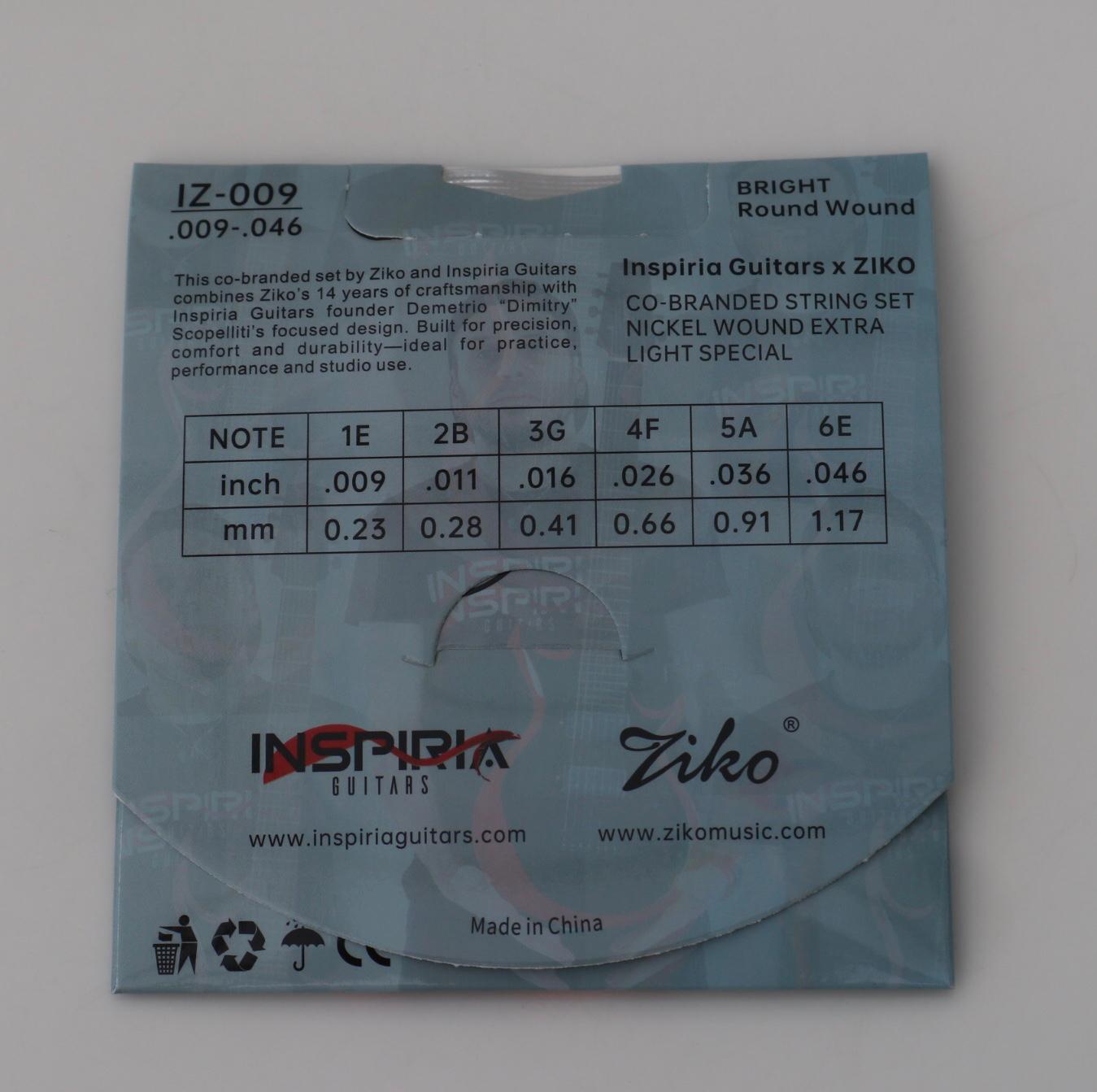 Inspiria Guitars Signature Series - CO-BRANDED WITH ZIKO - Image 3